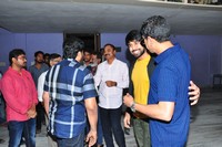 Chiranjeevi watching at Vijetha Movie